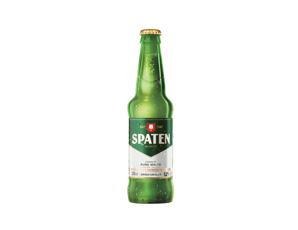 CERVEJA SPATEN MUNICH LONG NECK 330 ML (CX 24 UN)